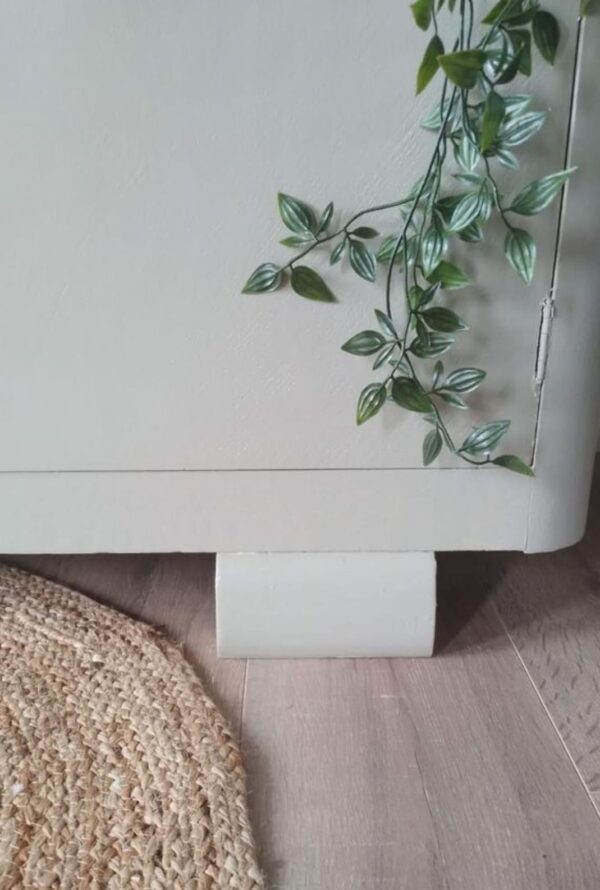 Vintage dressoir halkast taupe