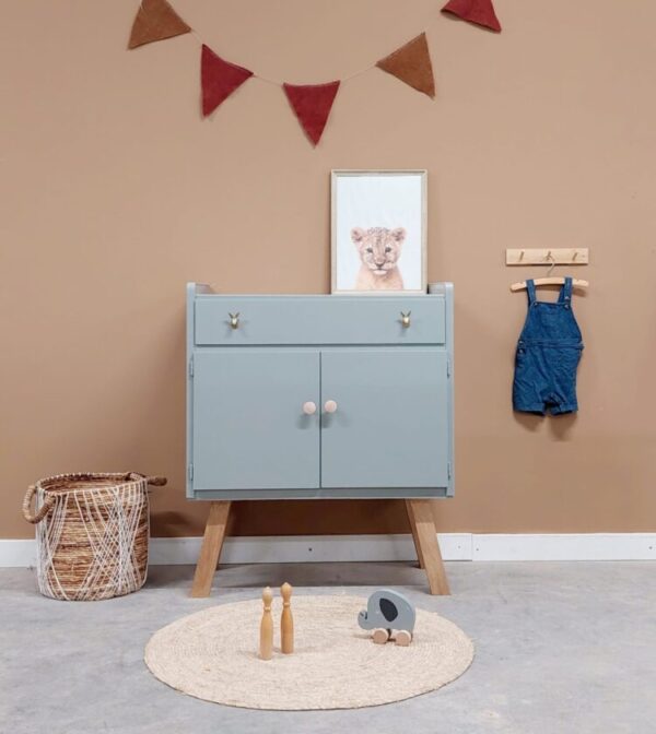 Vintage unieke commode kinderkast