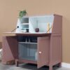 Vintage kinderbureau knutselplek bureautje meidenkamer