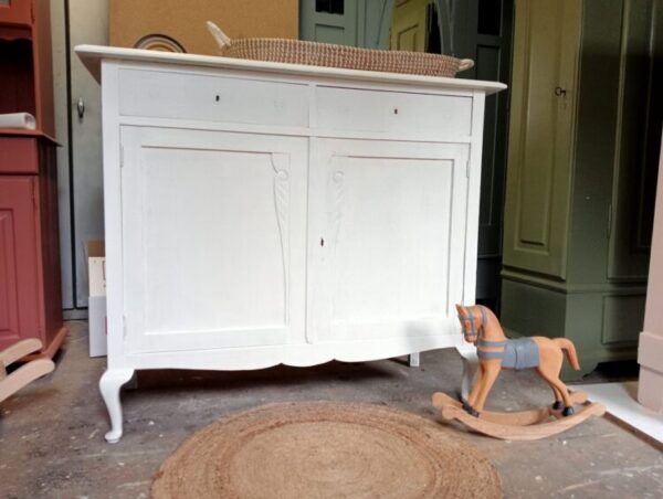 Vintage sierlijke commode kleur naar wens