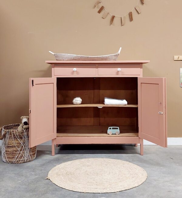 vintage commode meidencommode babykamer