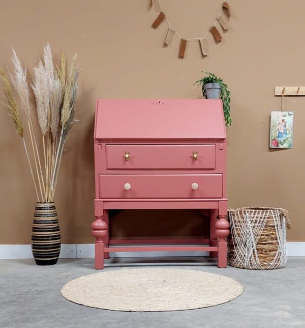 kinderbureau 1 vintage kinderbureau meidenbureau kinderkamer roze