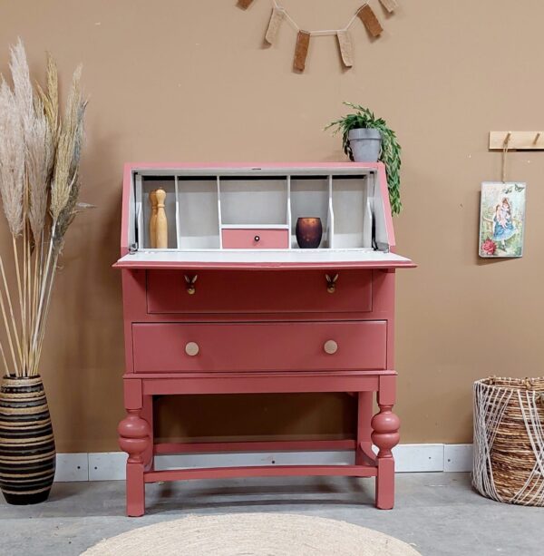 kinderbureau 2 vintage kinderbureau meidenbureau kinderkamer roze