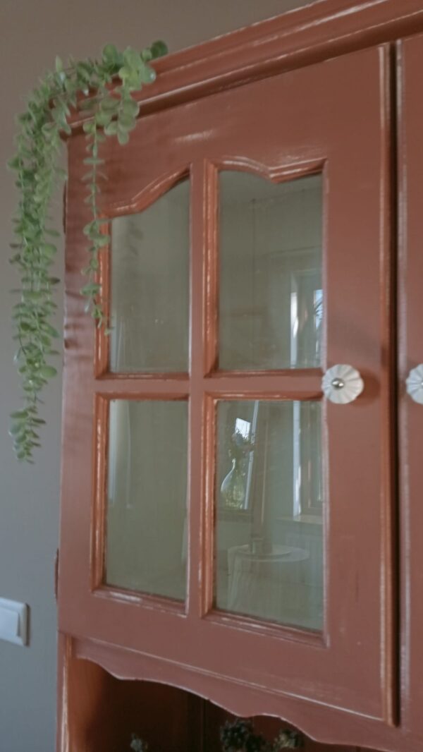 Brocante Retro Buffetkast Koraalroze