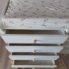Vintage commode off white