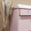 Ruime Vintage Commode Zachtroze
