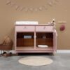 Ruime Vintage Commode Zachtroze