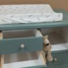 Vintage commode in groen / soft fern labpaint