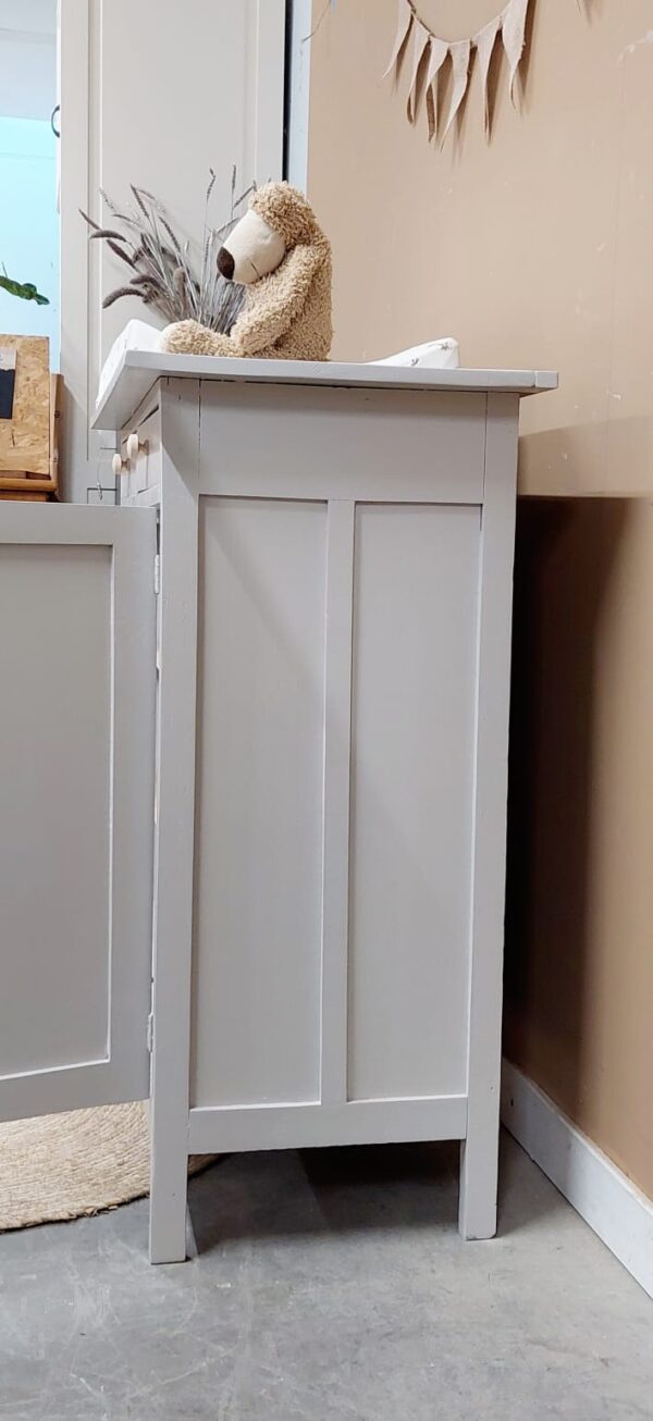 Franse vintage commode off white