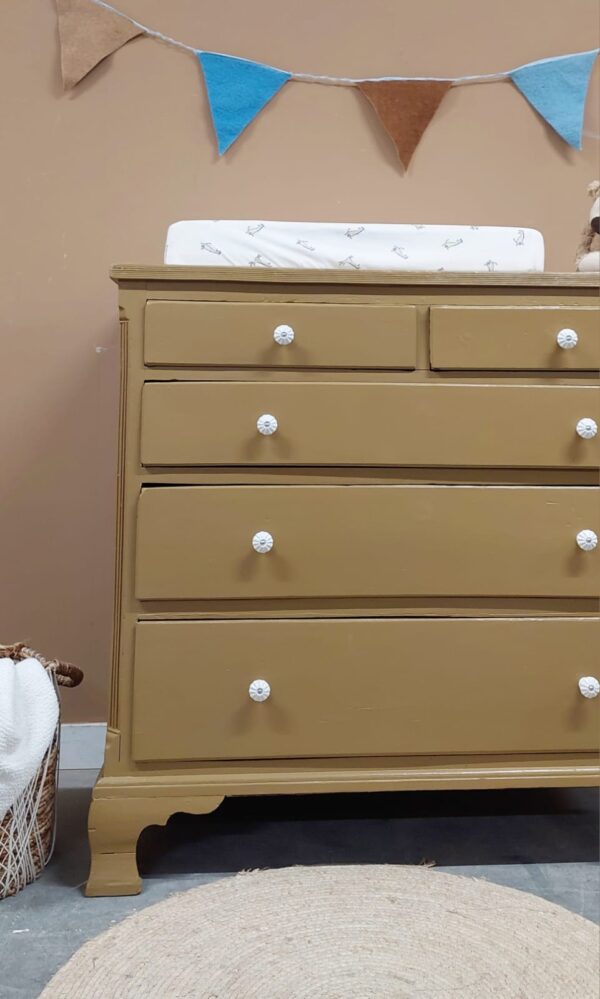 Vintage brocante commode halkast speelgoedkast kinderkamer babykamer