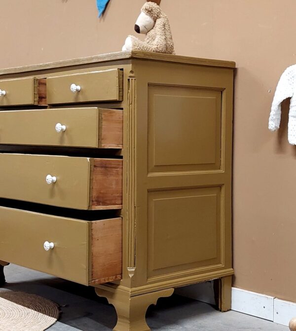 Vintage brocante commode halkast speelgoedkast kinderkamer babykamer