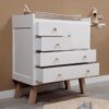 babykamer kinderkamer commode vintage jongenskamer meidenkamer uniek hout duurzaam wit