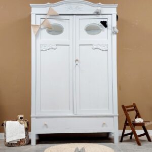 Vintage demontabele kledingkast babykamer kinderkamer meidenkamer babykamerwinkel Vintage demontabele kledingkast babykamer kinderkamer meidenkamer babykamerwinkel