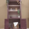 Vintage speelgoedkast paars Vintage speelgoedkast paars