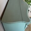 Vintage biedemeier commode/dressoir moonstone zachtgroen