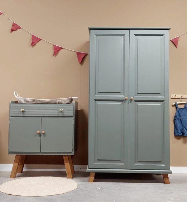 Babykamer babykamerset kinderkamer commode kledingkast jongensbabykamer meidenbabykamer hout Babykamer babykamerset kinderkamer commode kledingkast jongensbabykamer meidenbabykamer hout