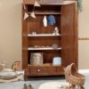 vintage demontabele spiegelkast kinderkamer babykamer uniek duurzaam babykamerwinkel