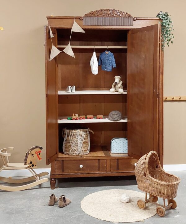 vintage demontabele spiegelkast kinderkamer babykamer uniek duurzaam babykamerwinkel