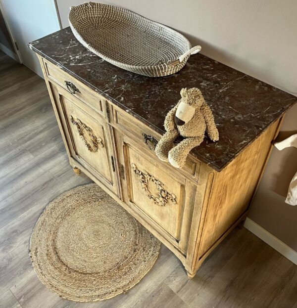 Commode marmer babykamer vintage