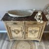 Commode marmer babykamer vintage
