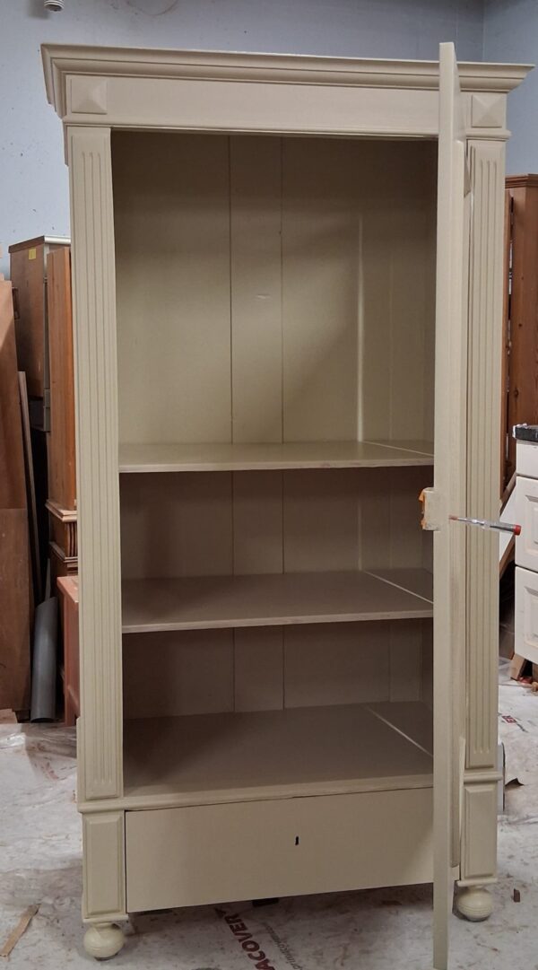 kledingkast eendeurskast vintage kast kleur naar wens kinderkamer slaapkamer inrichten