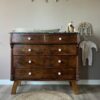 Commode marmer babykamer vintage