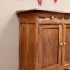 Vintage commode uniek hout marmerenblad babykamer kinderkamer meidenkamer jongenskamer