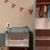 Vintage commode hout babykamer uniek duurzaam kinderkamer