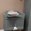 Vintage commode hout babykamer uniek duurzaam kinderkamer