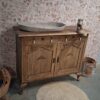 vintage commode hout speelgoedkast babykamer kinderkamer uniek duurzaam