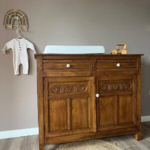 Vintage commode houtkleur