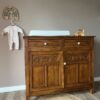 WhatsApp Image 2025-08-16 at 11.25.12 (6) Vintage commode houtkleur