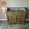 WhatsApp Image 2025-09-06 at 11.59.45 (3) Belgisch vintage commode houtkleur met marmeren blad