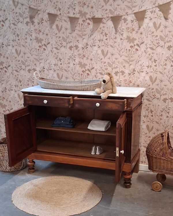 Vintage commode met marmeren blad | Josiefine