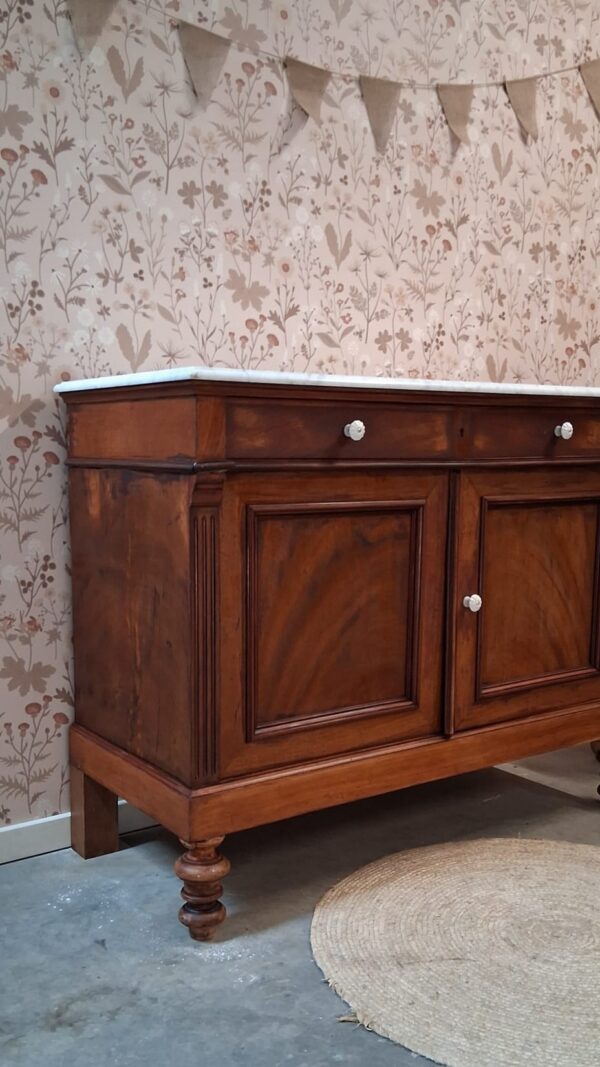 Vintage commode met marmeren blad | Josiefine