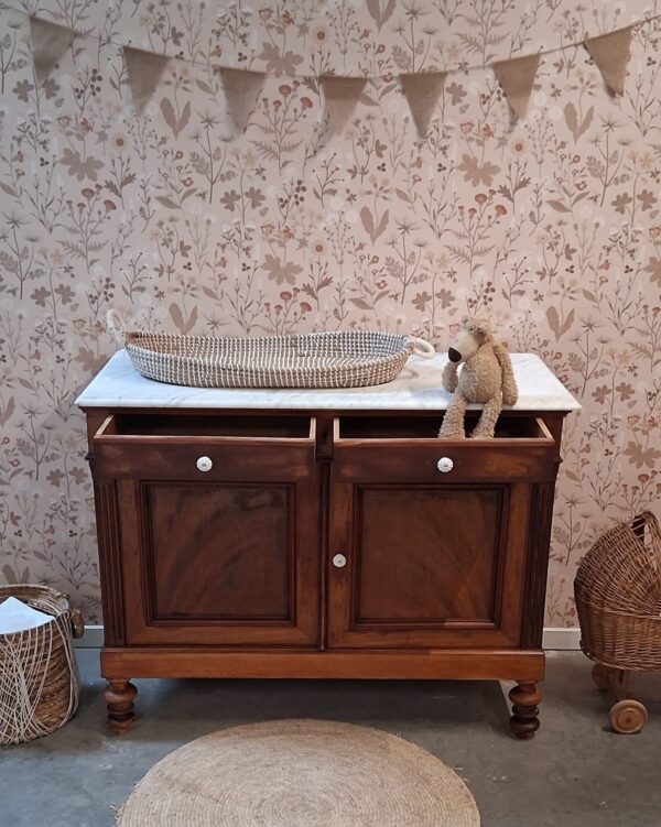 Vintage commode met marmeren blad | Josiefine