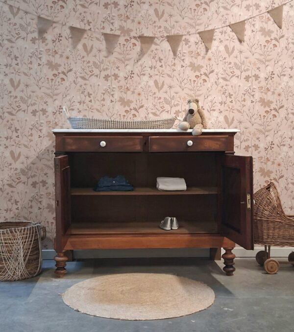 Vintage commode met marmeren blad | Josiefine