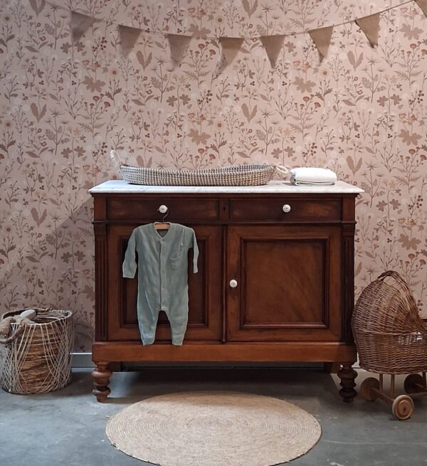 Vintage commode met marmeren blad | Josiefine