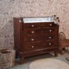 Vintage commode met marmeren blad | Josiefine