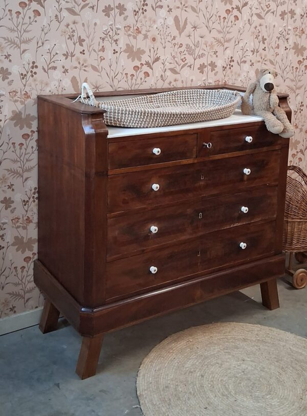 Vintage commode met marmeren blad | Josiefine