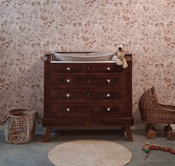 Vintage commode met marmeren blad | Josiefine