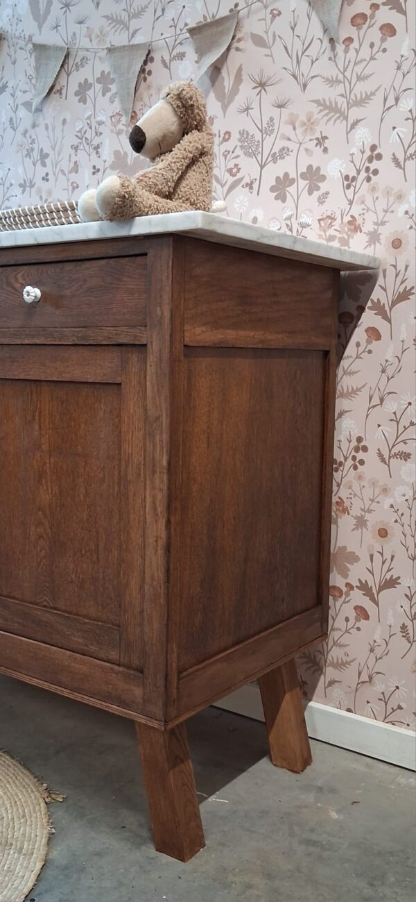 Vintage commode met marmeren blad | Josiefine