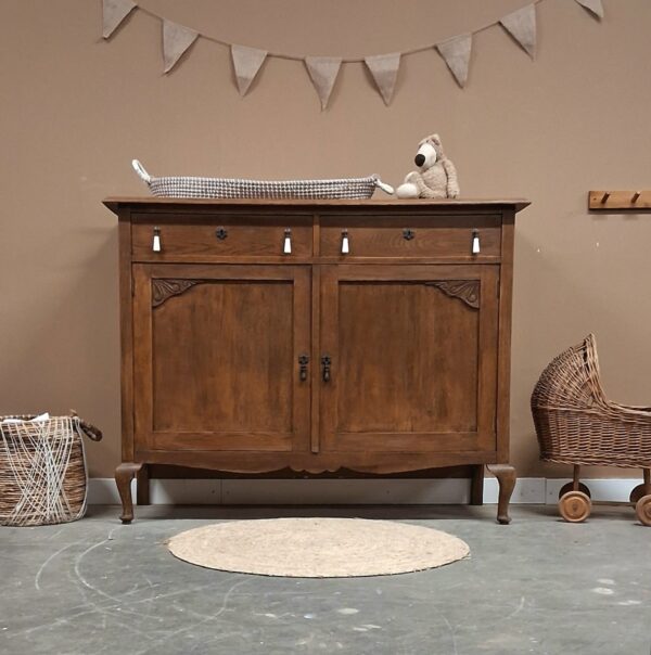 Vintage commode met marmeren blad | Josiefine