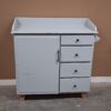 vintage commode babykamer, vintage kast kinderkamer