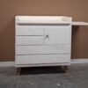 vintage commode babykamer, vintage kast kinderkamer