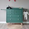 vintage commode babykamer, vintage kast kinderkamer