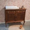 vintage commode babykamer, vintage kast kinderkamer