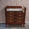 Vintage commode met marmeren blad | Josiefine