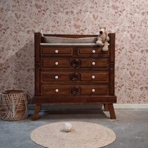 Vintage commode met marmeren blad | Josiefine