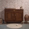 Vintage commode met wit marmerenblad